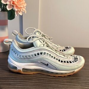 Womens NIKE AIR MAX 97 UL 17 SI Barely Green Trainers AO2326 300